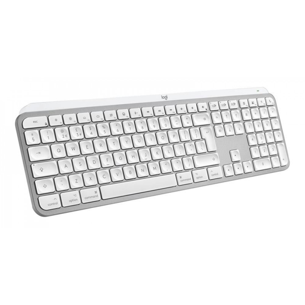 Клавиатура беспроводная Logitech MX Keys S для Mac Pale Grey (920-011638)
