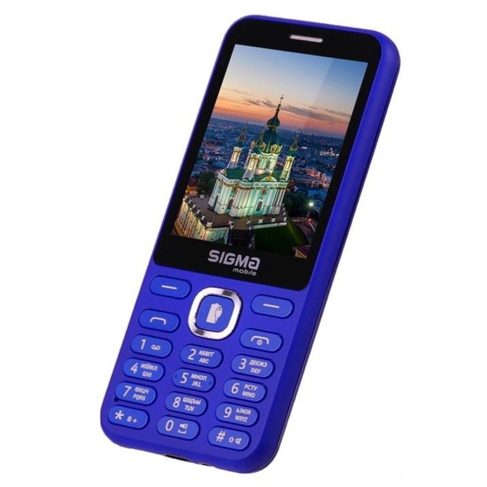 Мобiльний телефон Sigma mobile X-style 31 Power Type-C Dual Sim Blue