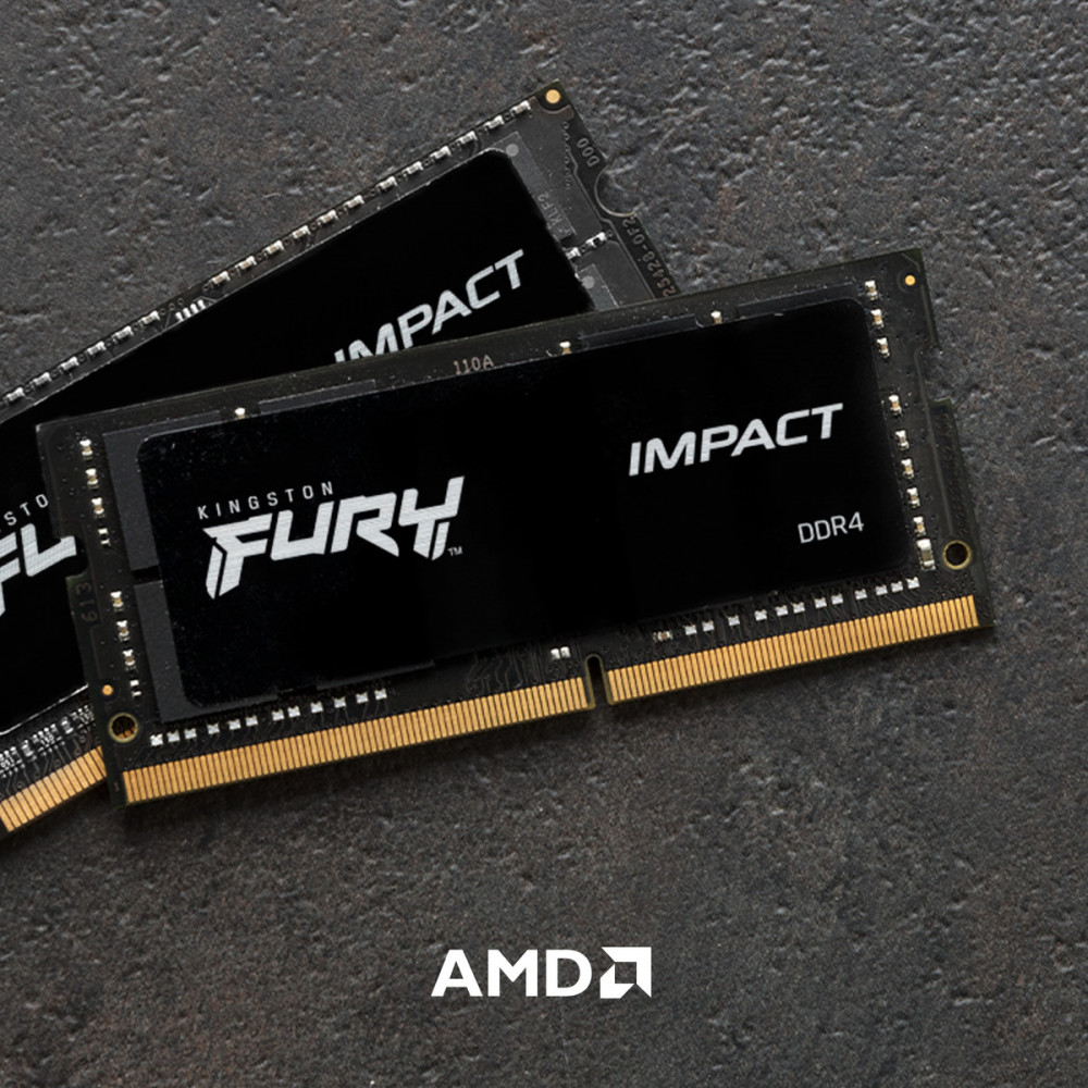 Модуль пам`ятi SO-DIMM 16GB/3200 DDR4 Kingston Fury Impact (KF432S20IB/16)