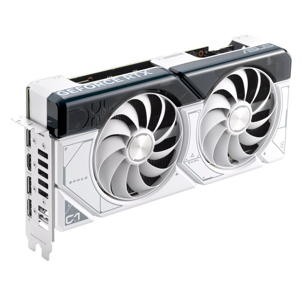 Видеокарта GF RTX 4070 Super 12GB GDDR6X Dual White Asus (DUAL-RTX4070S-12G-WHITE)