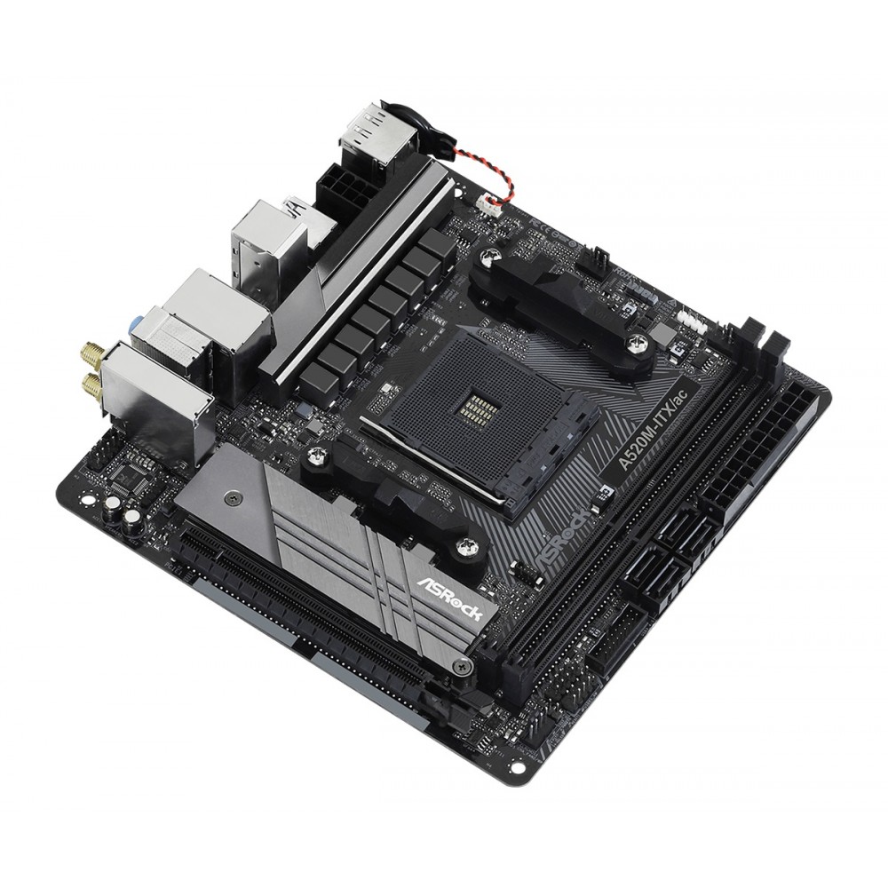 Материнская плата ASRock A520M-ITX/AC Socket AM4