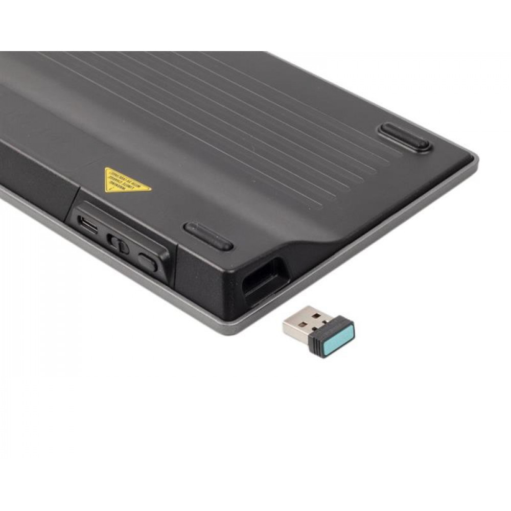 Клавиатура беспроводная A4Tech FBX50C Grey