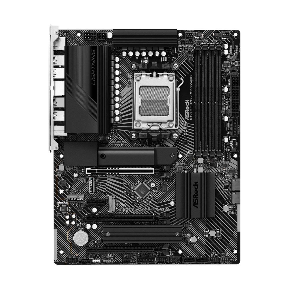 Материнская плата ASRock X670E PG LIGHTNING Socket AM5