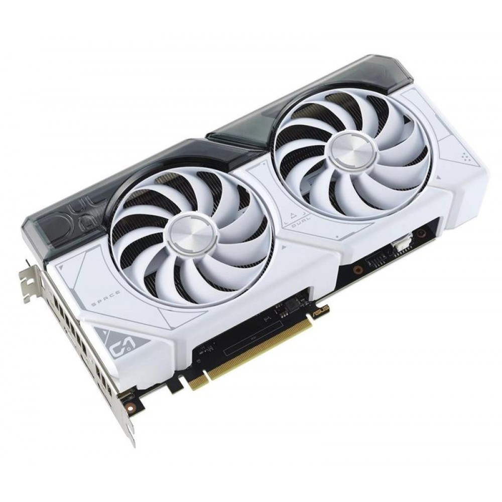 Видеокарта GF RTX 4070 Super 12GB GDDR6X Dual OC White Asus (DUAL-RTX4070S-O12G-WHITE)