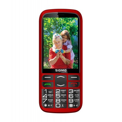 Мобільний телефон Sigma mobile Comfort 50 Optima Type-C Dual Sim Red (4827798122327)