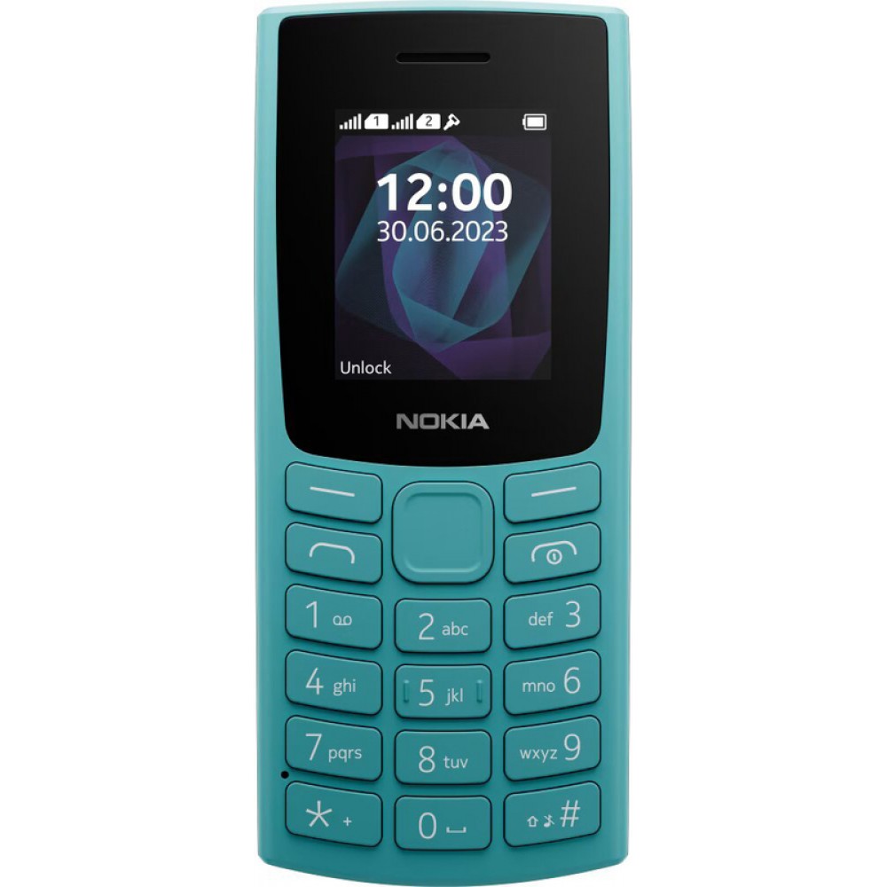 Мобільний телефон Nokia 105 2023 Single Sim Cyan