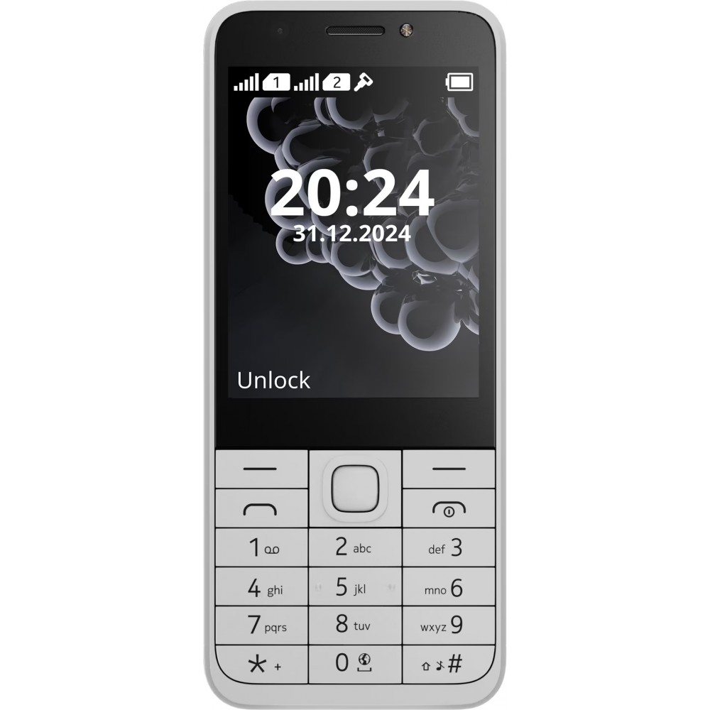 Мобiльний телефон Nokia 230 2024 Dual Sim White