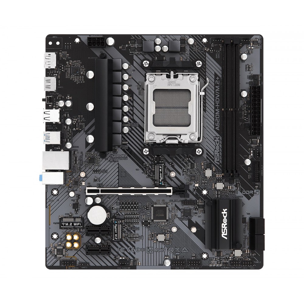 Материнська плата ASRock A620M-HDV/M.2+ Socket AM5