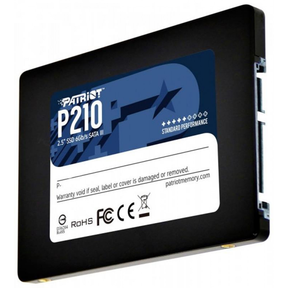 Накопитель SSD 512GB Patriot P210 2.5" SATAIII TLC (P210S512G25)