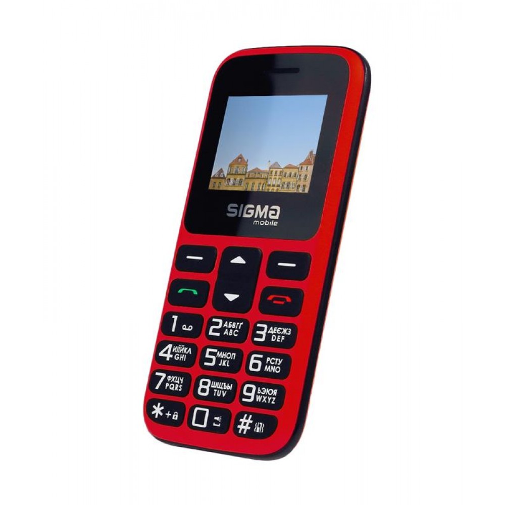 Мобільний телефон Sigma mobile Comfort 50 Hit 2020 Dual Sim Red (4827798120958)