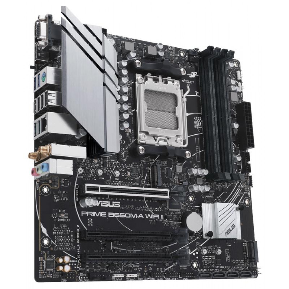 Материнская плата Asus PRIME B650M WiFi II Socket AM5