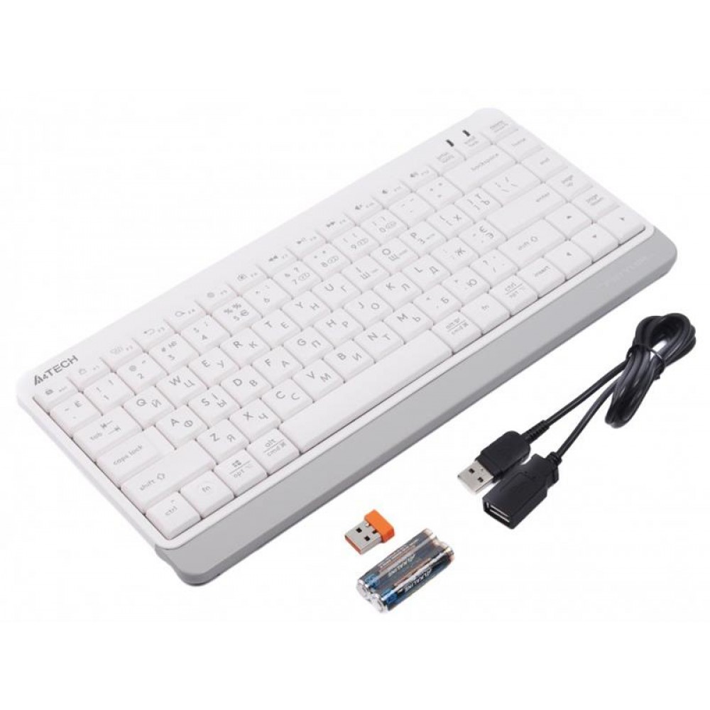 Клавиатура A4Tech FBK11 White USB