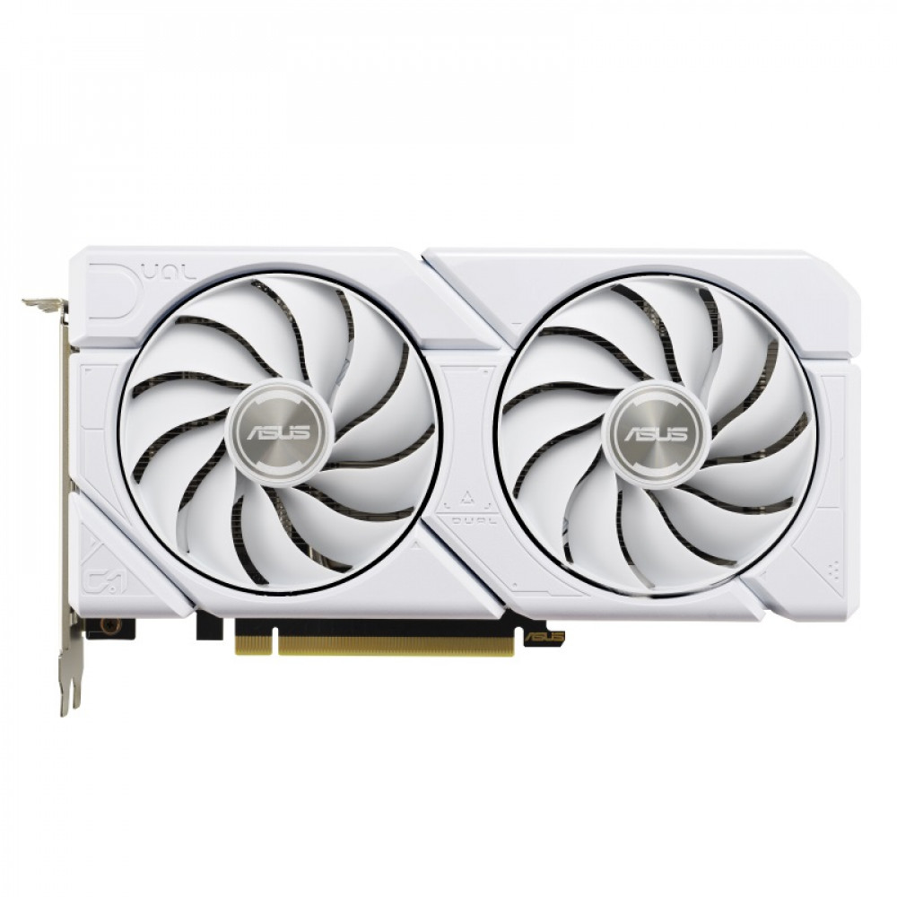 Видеокарта GF RTX 4070 Super 12GB GDDR6X Dual EVO White OC Asus (DUAL-RTX4070S-O12G-EVO-WHITE)