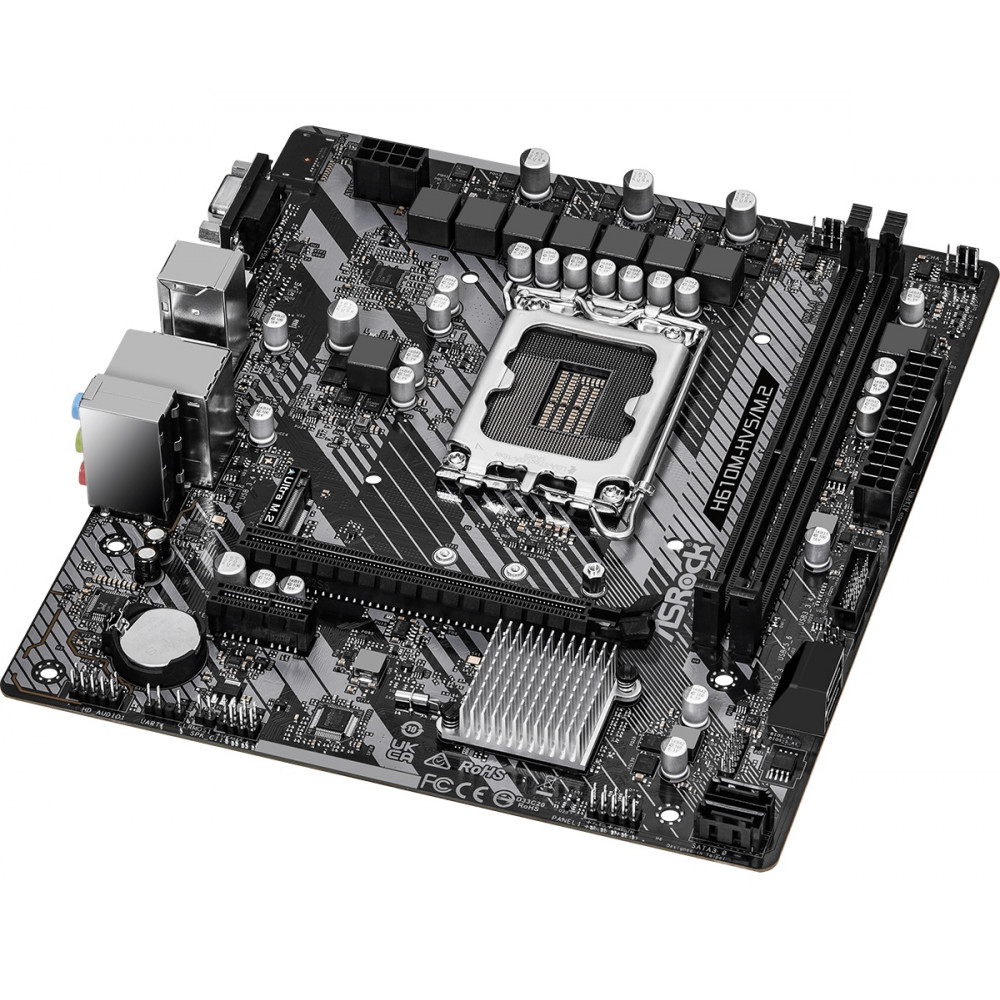 Материнская плата ASRock H610M-HVS/M.2 R2.0 Socket 1700