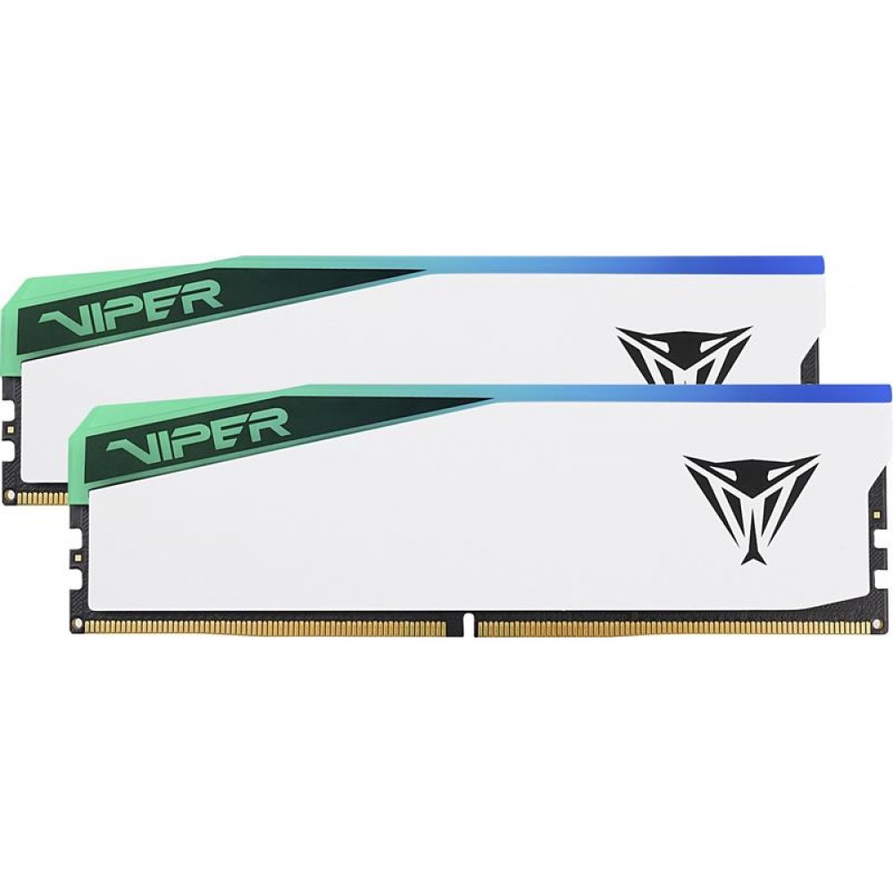 Модуль пам`яті DDR5 2x16GB/6200 Patriot Viper Elite 5 RGB (PVER532G62C42KW)