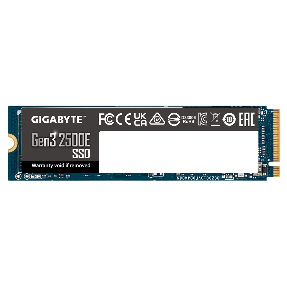 Накопитель SSD 1TB Gigabyte Gen3 2500E M.2 PCIe NVMe 3.0 x4 3D TLC (G325E1TB)