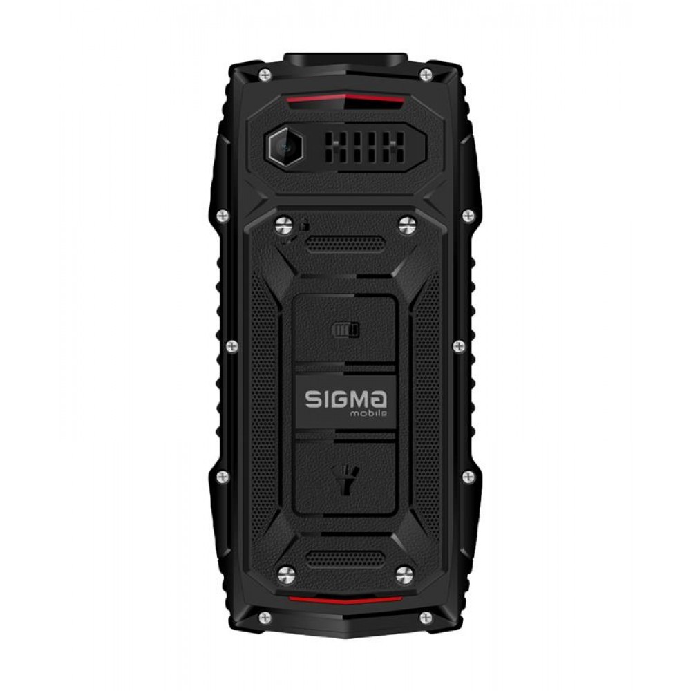 Мобільний телефон Sigma mobile X-treme AZ68 Dual Sim Black/Red