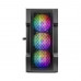 Корпус 1stPlayer T3-4F1-BK Black без БЖ