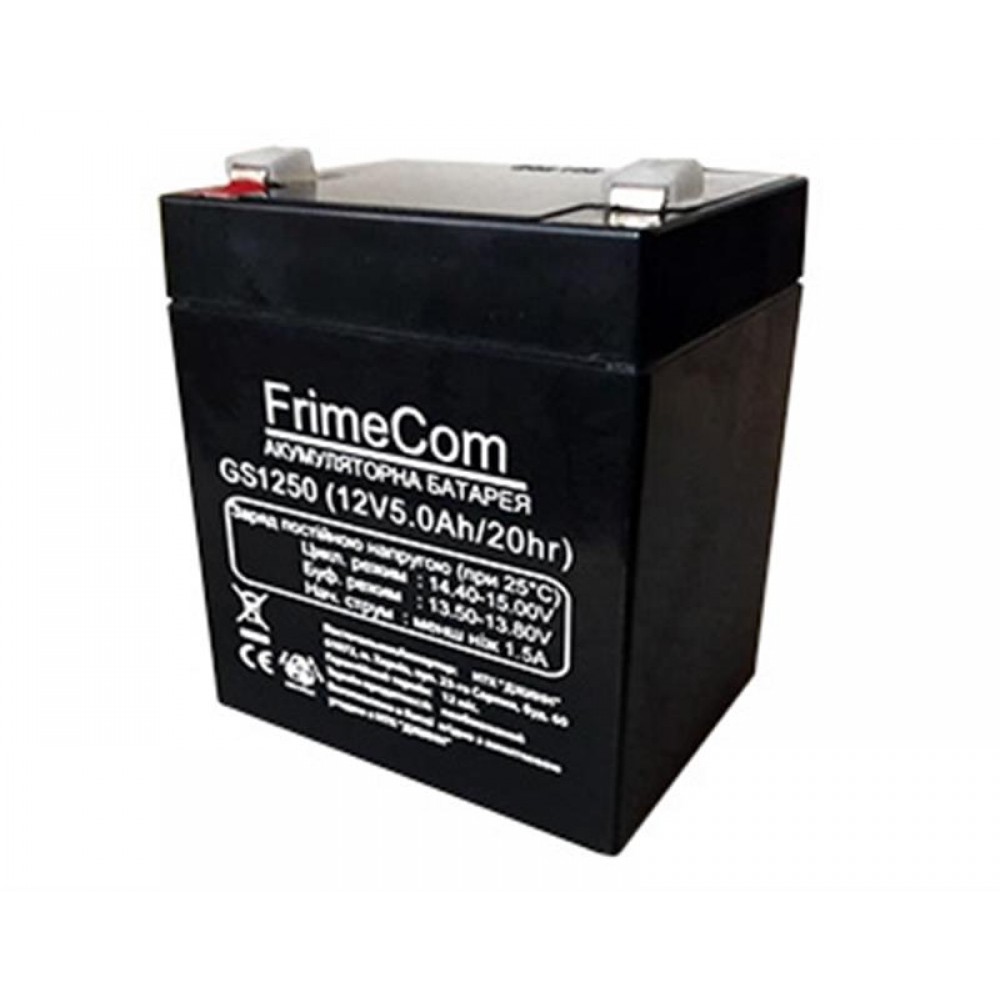 Аккумуляторная батарея FrimeCom 12V 5AH (GS1250) AGM