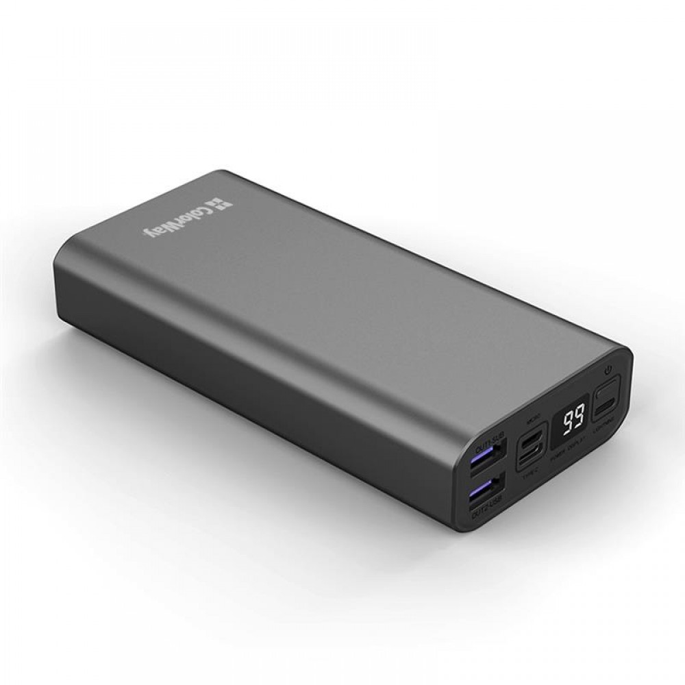 Power Bank ColorWay 20000mAh Gray (CW-PB200LPH3GR-PDD)