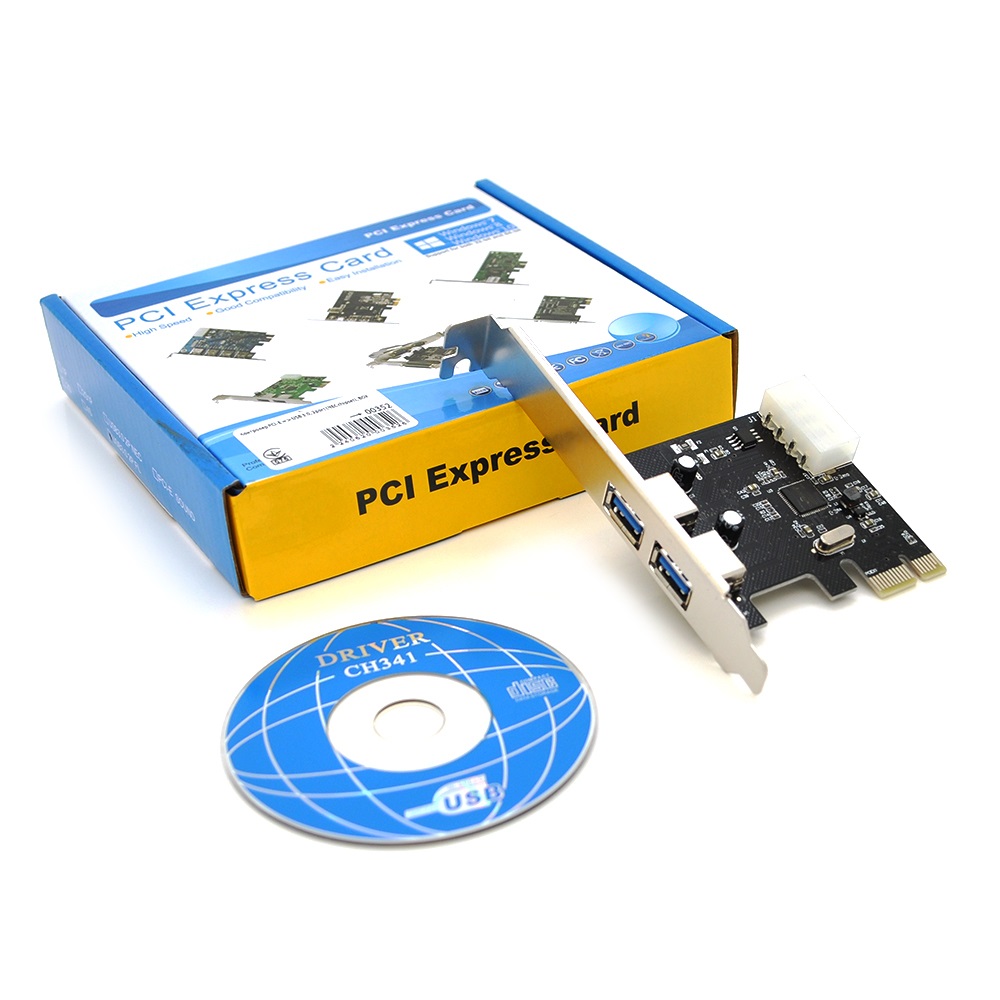 Контроллер Voltronic (YT-C-PCI-Е=>2*USB3.0/00352) PCI-Е - USB 3.0, 2port, BOX