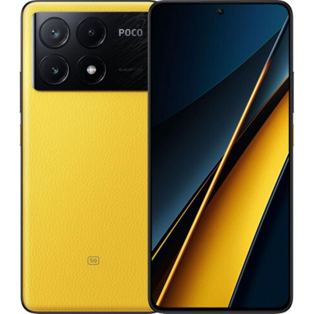 Смартфон Xiaomi Poco X6 Pro 5G 8/256GB Dual Sim Yellow EU