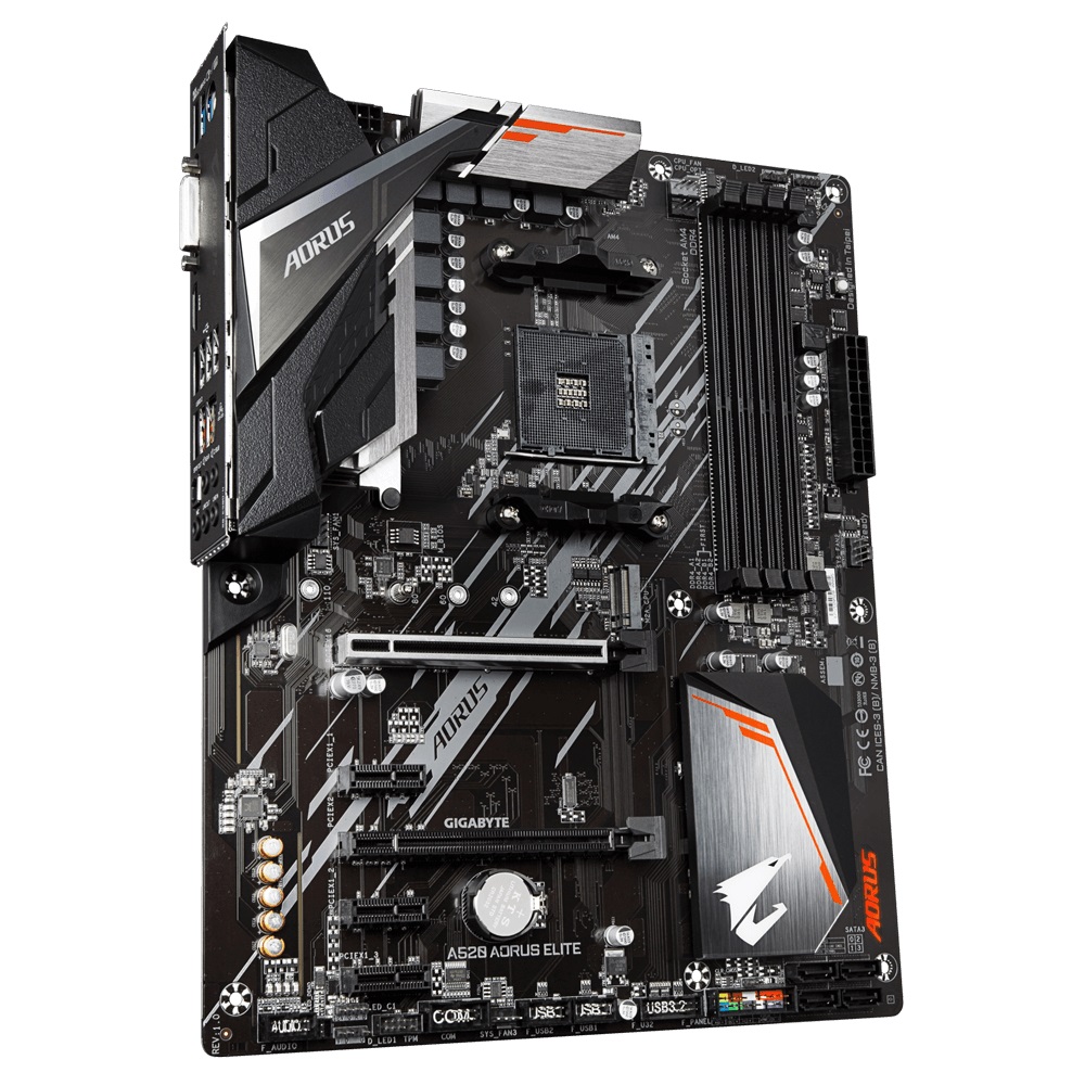 Материнська плата Gigabyte A520 Aorus Elite Socket AM4