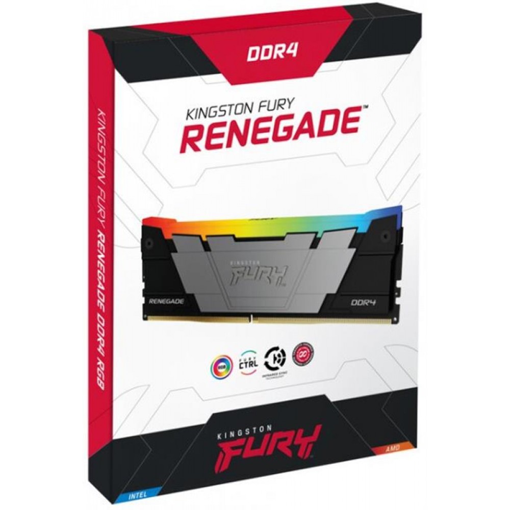 Модуль памяти DDR4 16GB/3600 Kingston Fury Renegade RGB (KF436C16RB12A/16)