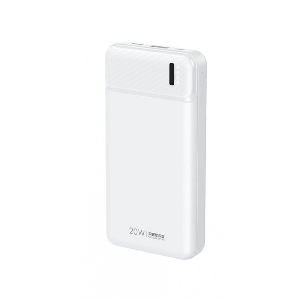 Power Bank Remax RPP-288 Pure 20000mAh White (6954851241621)