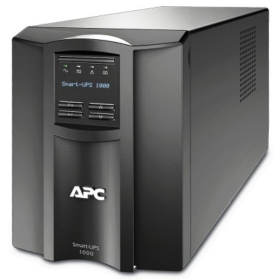 ИБП APC Smart-UPS 1000VA/700W, LCD, USB, SmartConnect (SMT1000IC)