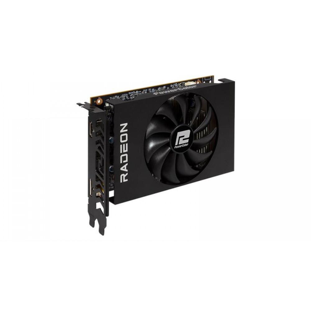 Відеокарта AMD Radeon RX 6400 4GB GDDR6 ITX PowerColor (AXRX 6400 4GBD6-DH)