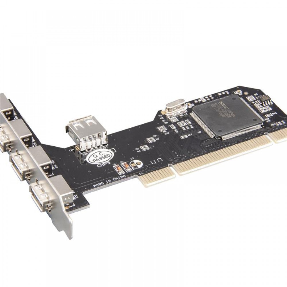 Контроллер Frime NEC720201 (ECF-PCItoUSB002) PCI-USB2.0(4+1)