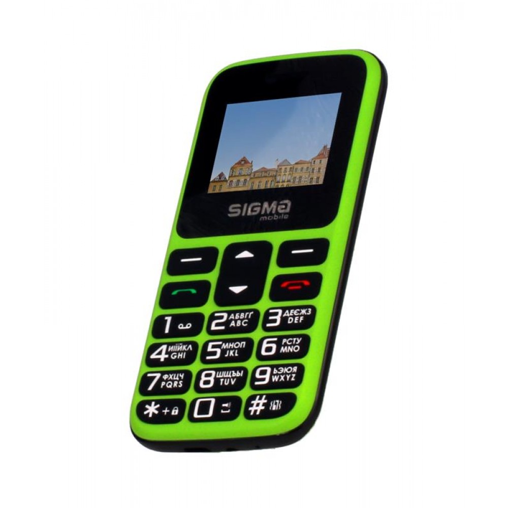 Мобільний телефон Sigma mobile Comfort 50 Hit 2020 Dual Sim Green (4827798120941)