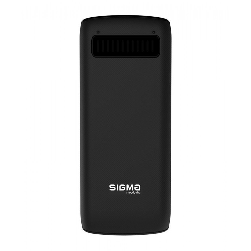 Мобильный телефон Sigma mobile X-style 34 NRG Type-C Dual Sim Black