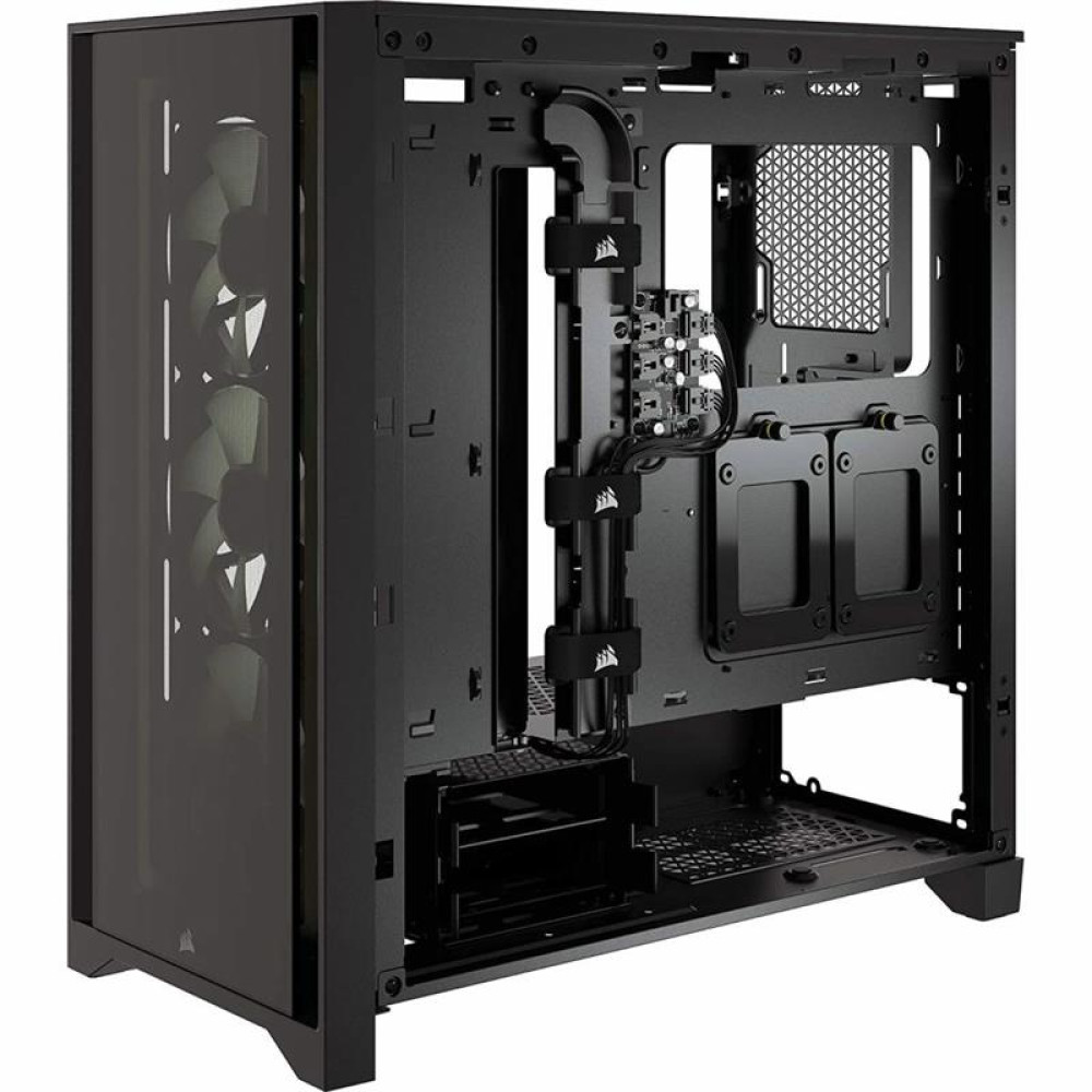 Корпус Corsair iCUE 4000X RGB Tempered Glass Black (CC-9011204-WW) без БП