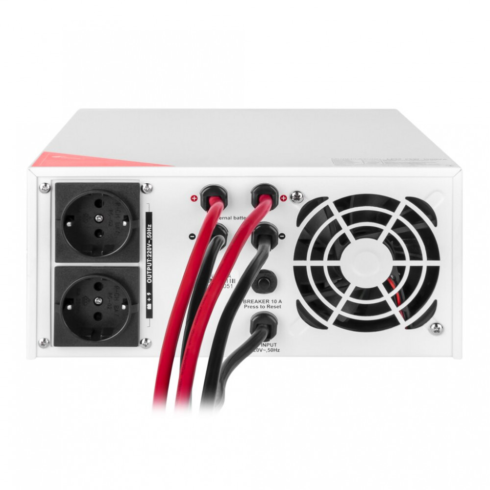 Источник бесперебойного питания LogicPower LPM-PSW-1500VA (1050 Вт) White