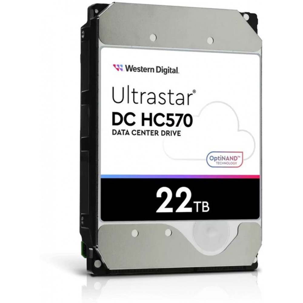 Накопитель HDD 3.5" SATA 22.0TB WD Ultrastar DC HC570 7200rpm 512MB (0F48155)