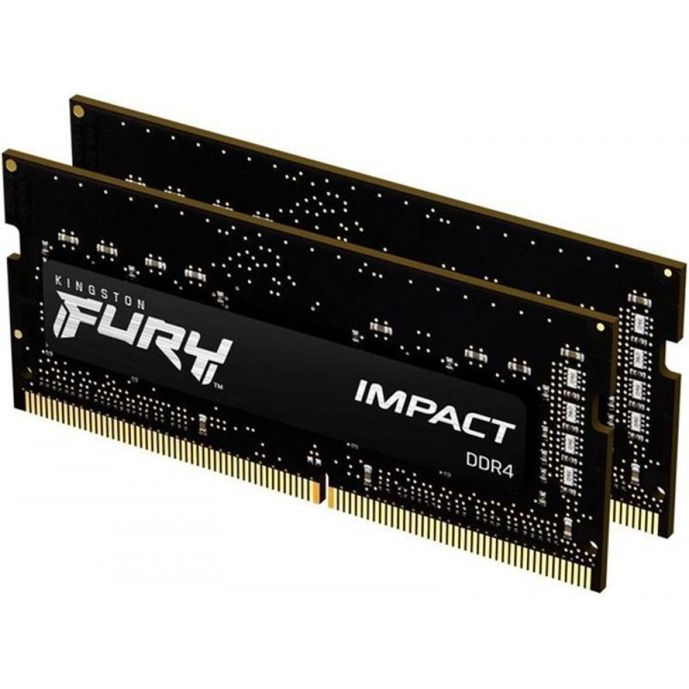 Модуль памяти SO-DIMM 2x8GB/2666 DDR4 Kingston Fury Impact (KF426S15IBK2/16)