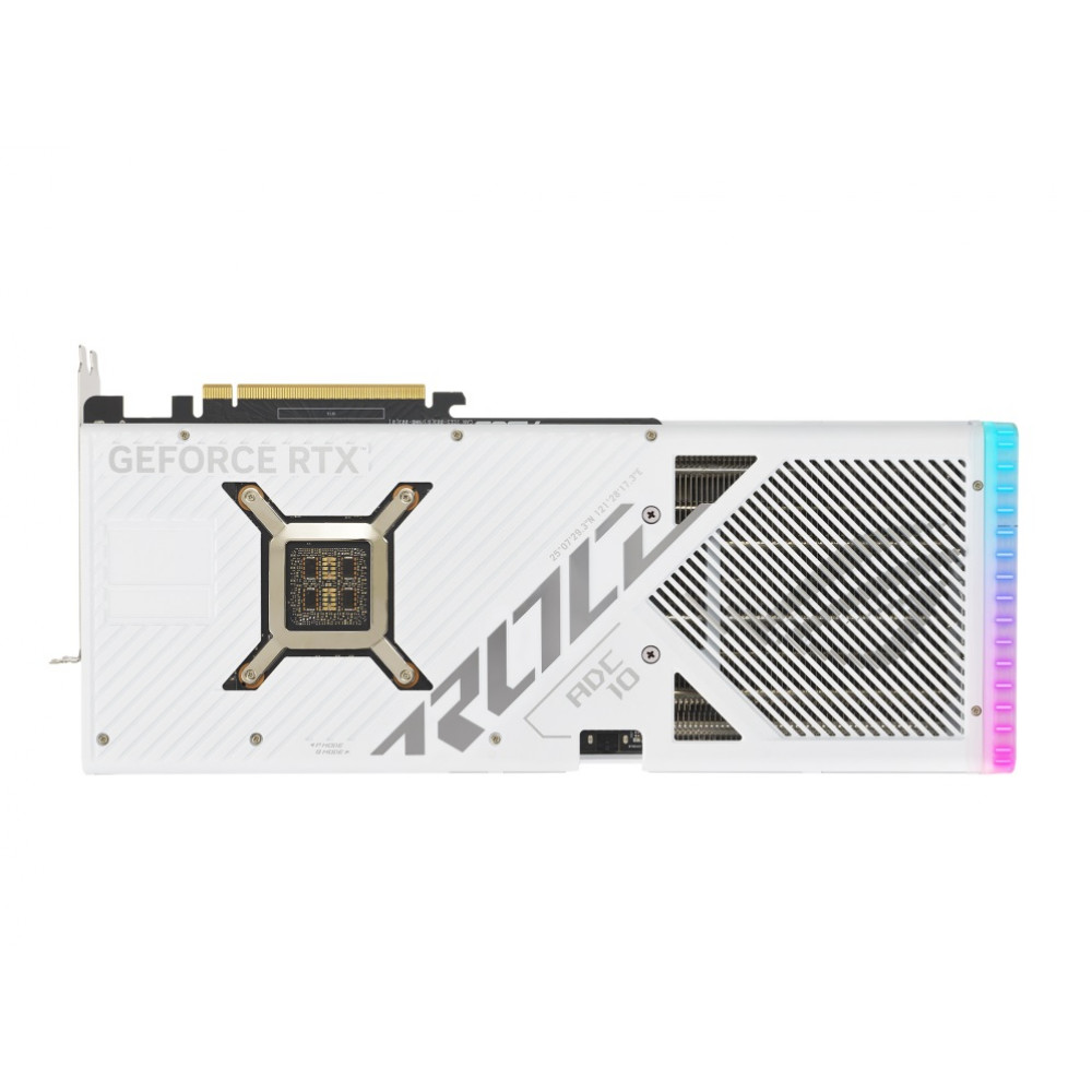 Відеокарта GF RTX 4090 24GB GDDR6X ROG Strix Gaming OC White Edition Asus (ROG-STRIX-RTX4090-O24G-WHITE)
