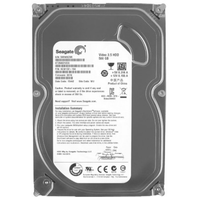 Накопитель HDD SATA 500GB Seagate 5900RPM 8MB (ST3500312CS) Ref