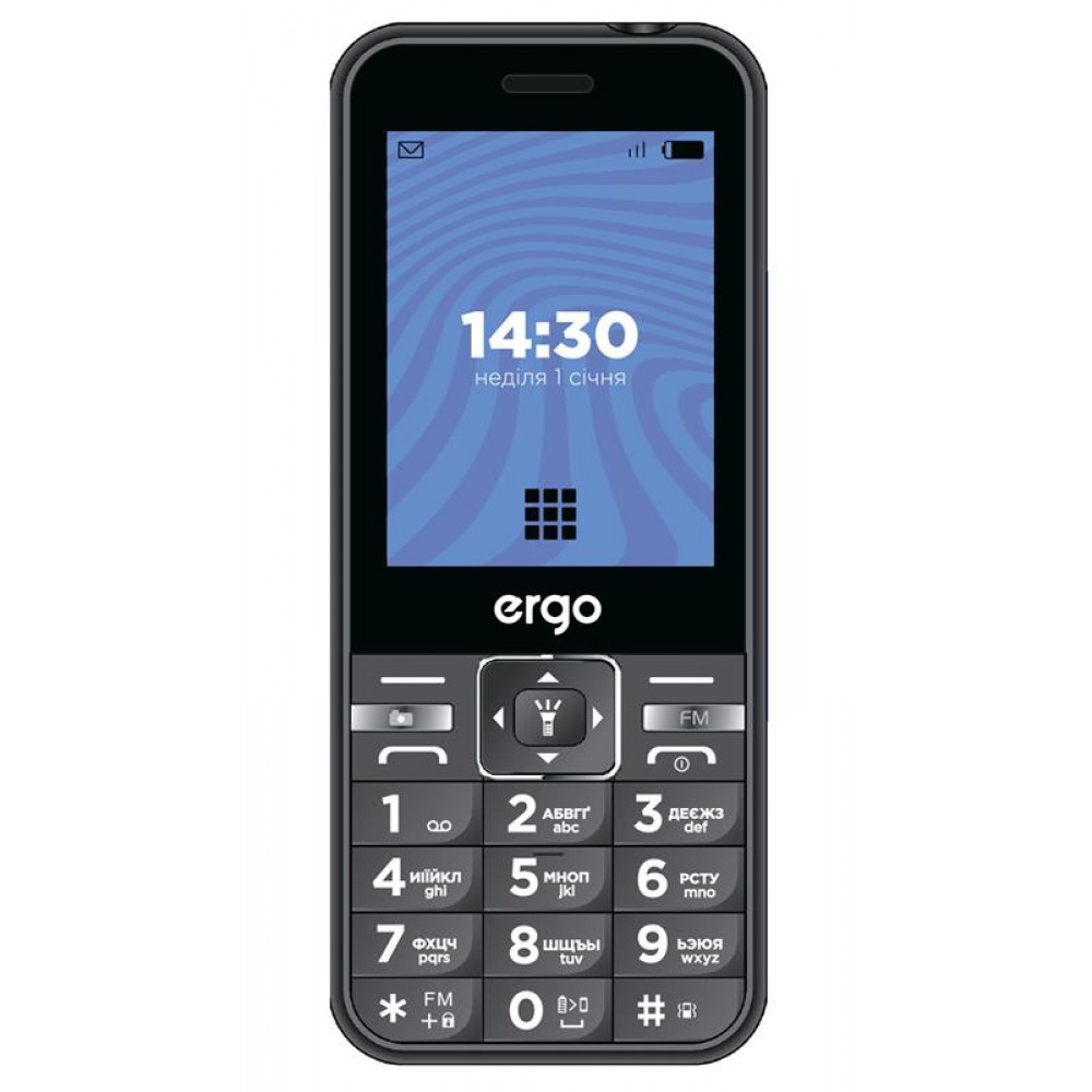 Мобiльний телефон Ergo E281 Dual Sim Black