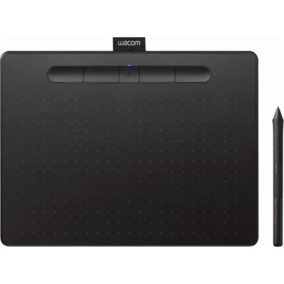 Графический планшет Wacom Intuos M Bluetooth Black (CTL-6100WLK-N)