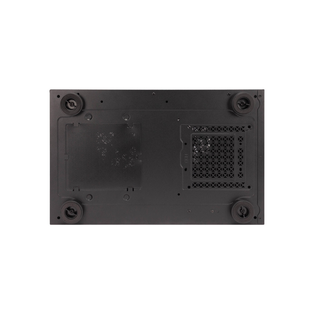 Корпус 1stPlayer Mi7-A-2F2R-1F2 Black без БП