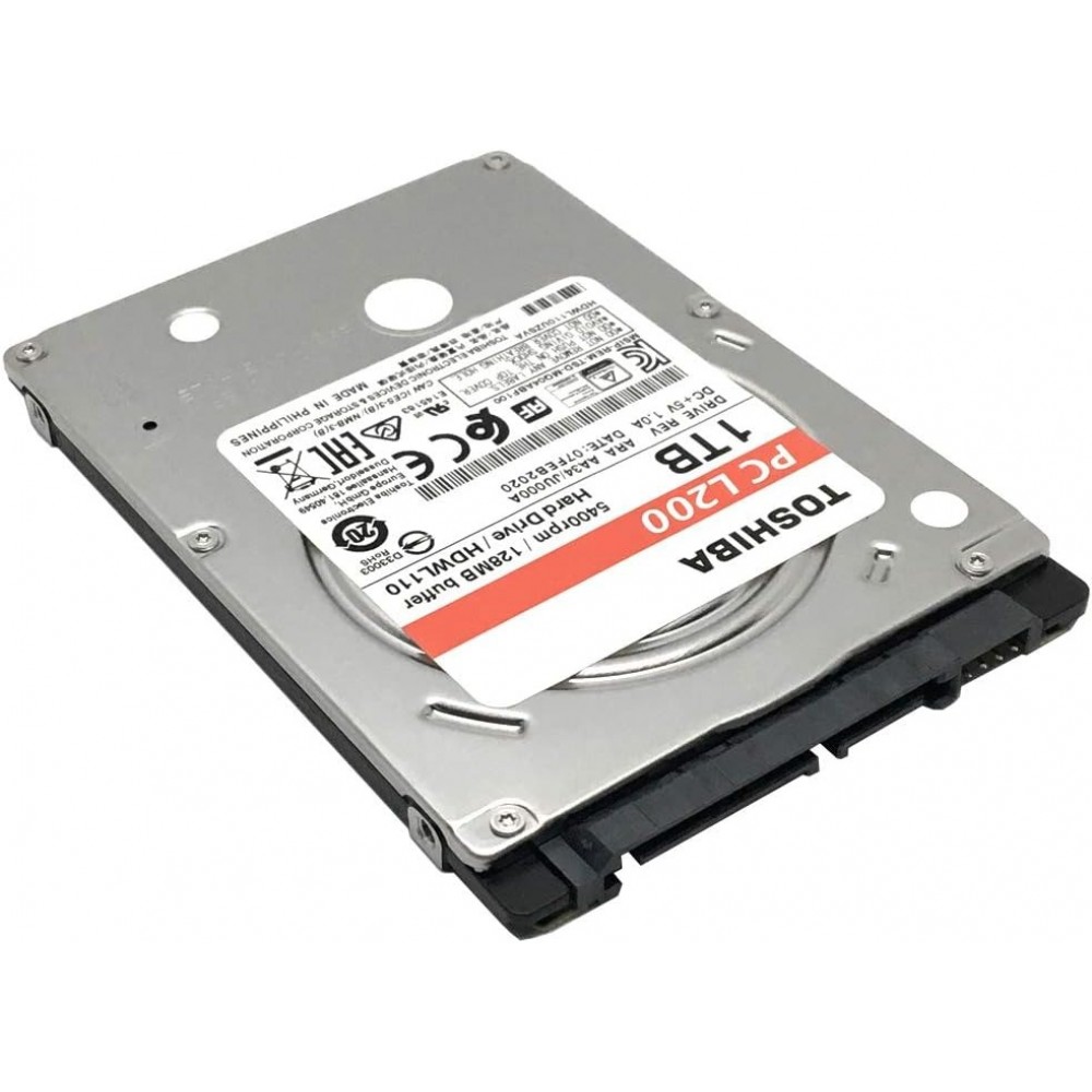 Накопичувач HDD 2.5" SATA 1.0TB Toshiba L200 5400rpm 128MB (HDWL110)_Refurbished