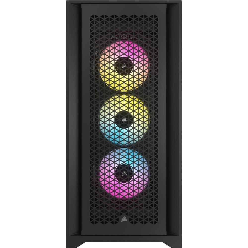 Корпус Corsair iCUE 5000D RGB AirFlow Tempered Glass Black (CC-9011242-WW) без БП