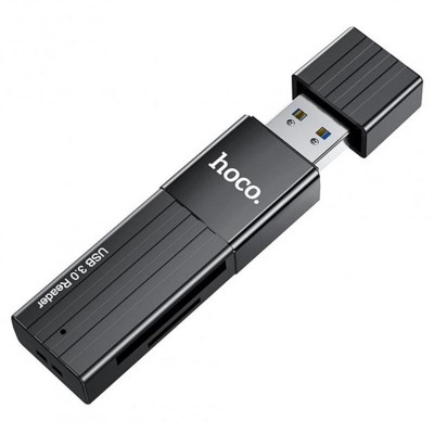 Кардидер USB3.0 Hoco HB20 Black (HB20U3)