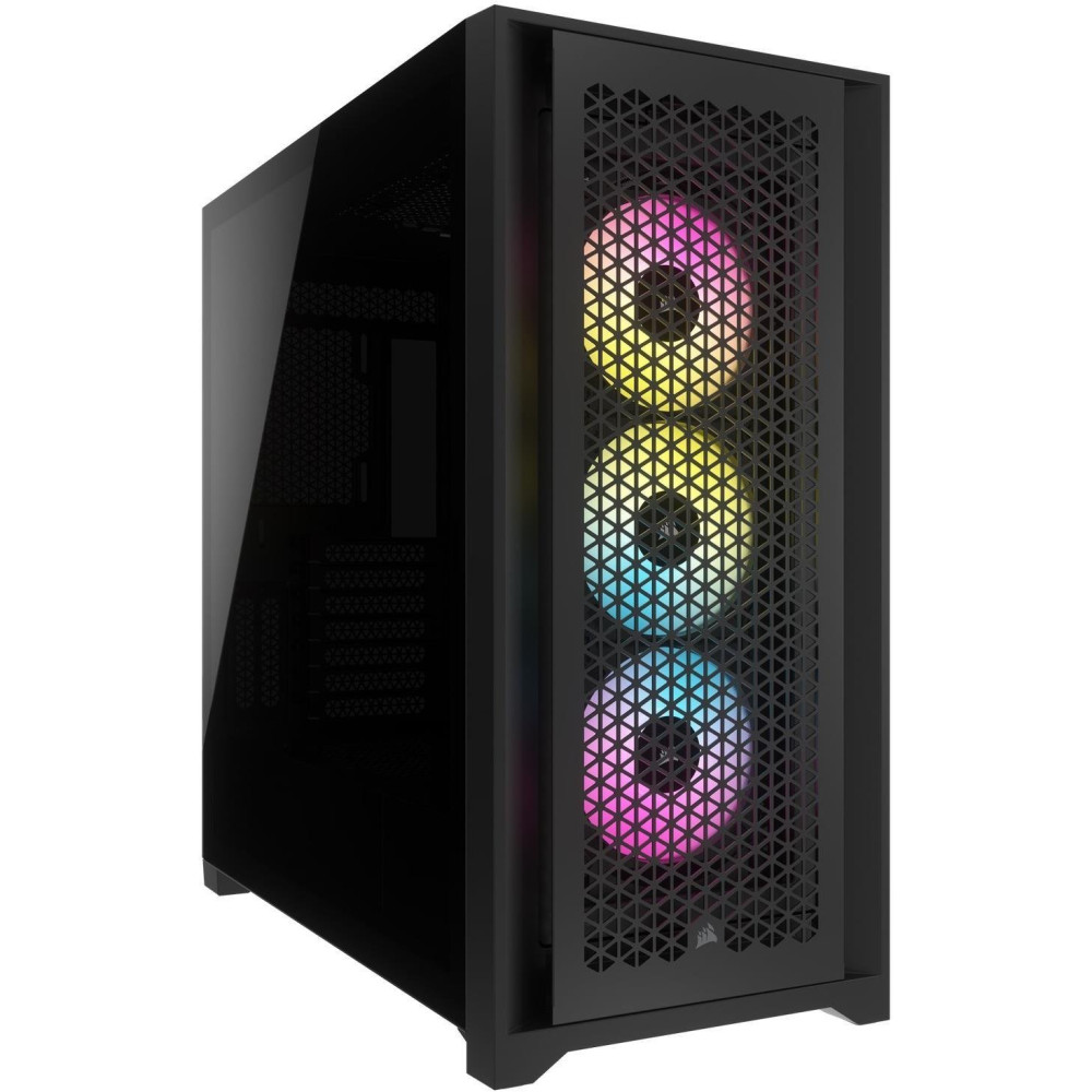 Корпус Corsair iCUE 5000D RGB AirFlow Tempered Glass Black (CC-9011242-WW) без БП