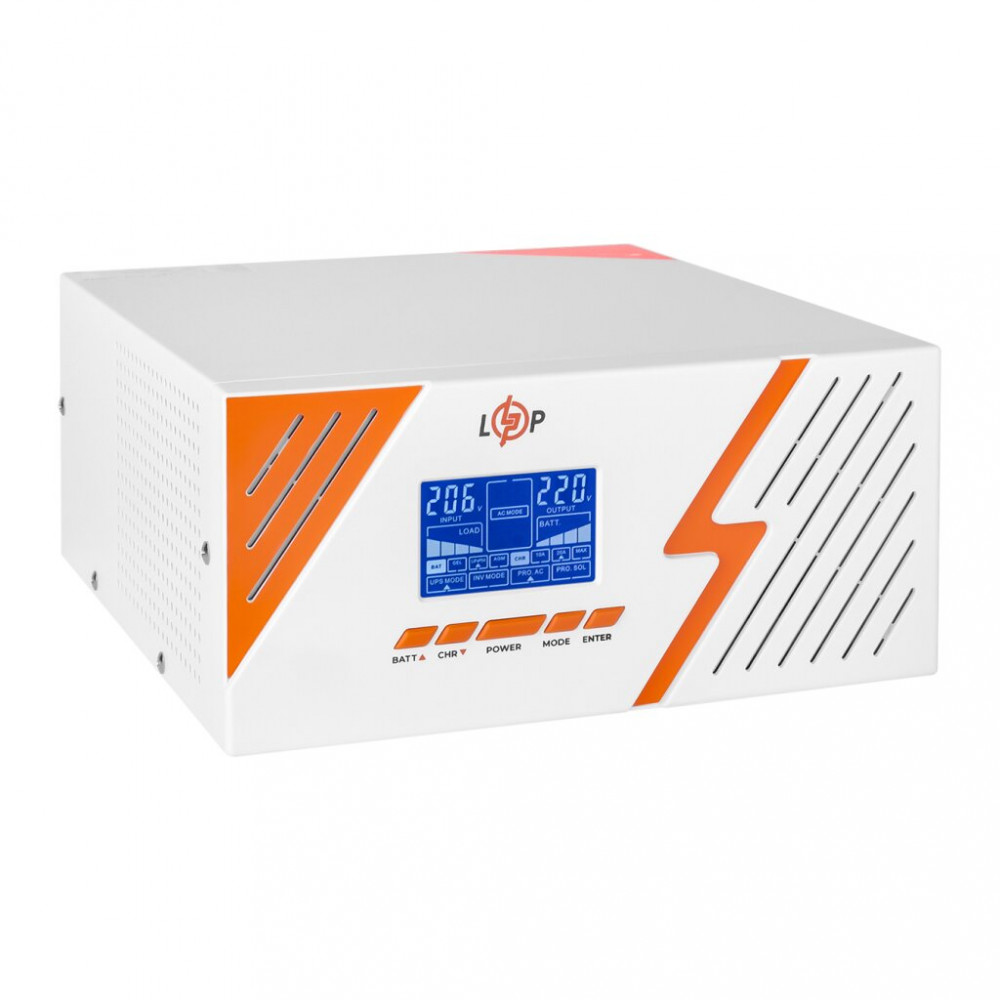 Источник бесперебойного питания LogicPower LPM-PSW-1500VA (1050 Вт) White