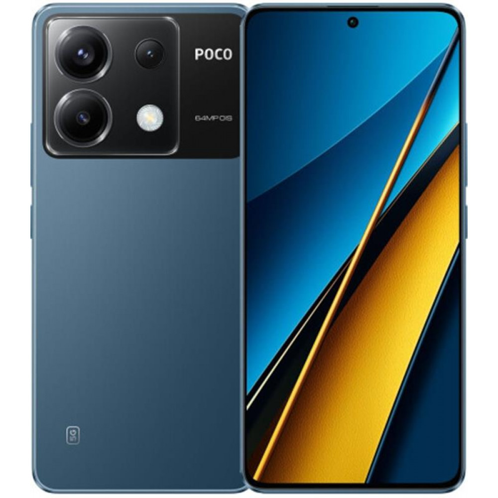Смартфон Xiaomi Poco X6 5G 8/256GB Dual Sim Blue EU