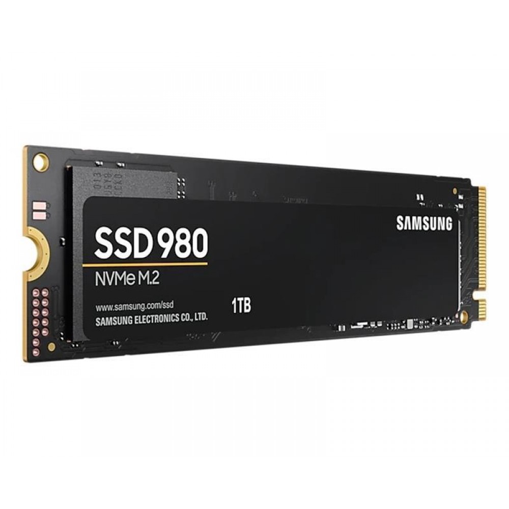 Накопичувач SSD 1ТB Samsung 980 M.2 2280 PCIe 3.0 x4 NVMe V-NAND MLC (MZ-V8V1T0BW)